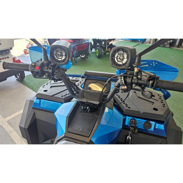 Двуместно бензиново atv bullmax maxo pro 150cc, полуавтомат, синьо