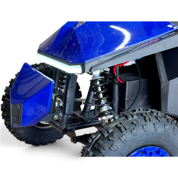 Компактно Детско електрическо бъги atv bullmax stealth, 1200w, 36v/12ah, три скорости, led