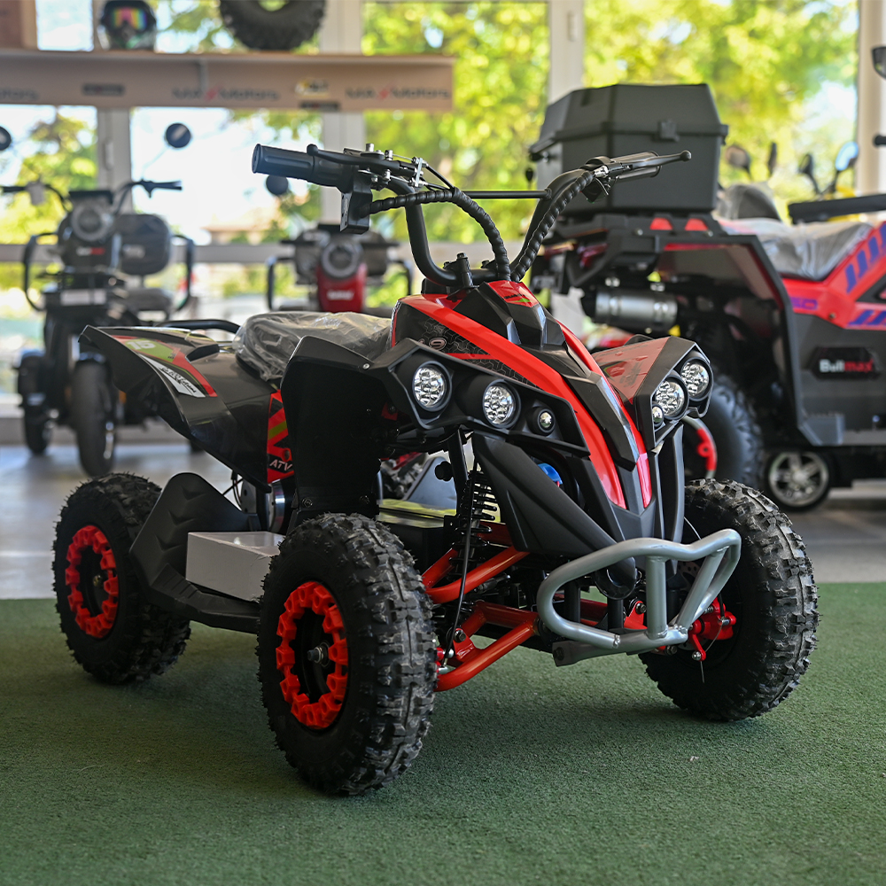 Детско електрическо atv bullmax nighthawk, 36v/12ah, три скорости, led