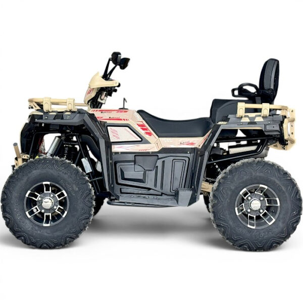 Мощно Бензиново atv bullmax fury 250cc (Автоматик, 7500rpm), червен цвят