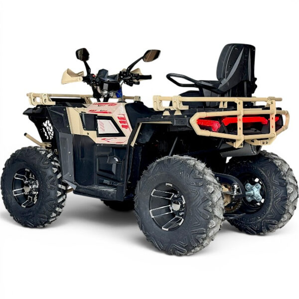 Мощно Бензиново atv bullmax fury 250cc (Автоматик, 7500rpm), червен цвят