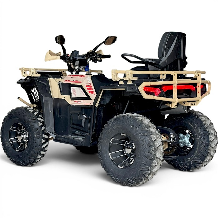 Мощно Бензиново atv bullmax fury 250cc (Автоматик, 7500rpm), червен цвят