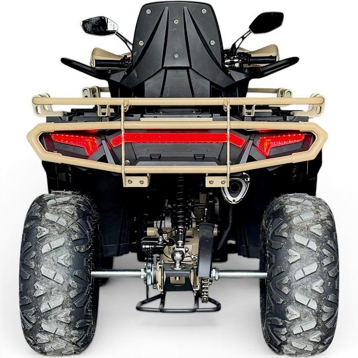 Мощно Бензиново atv bullmax fury 250cc (Автоматик, 7500rpm), червен цвят