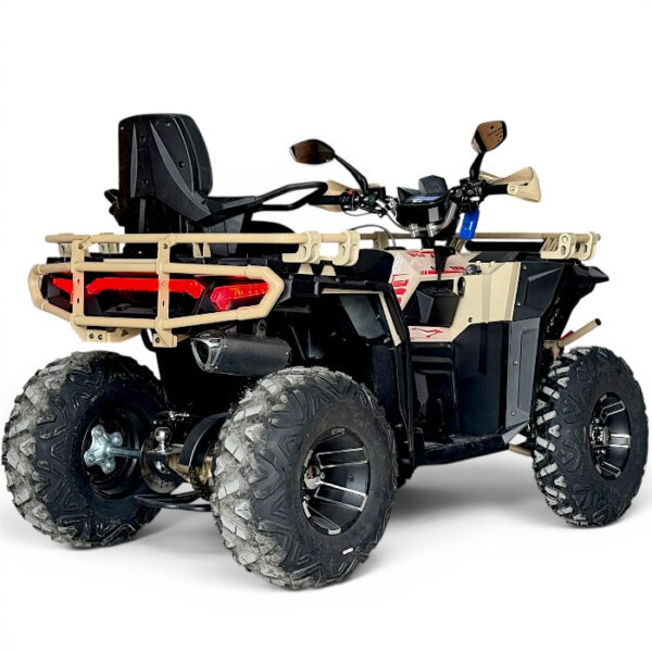 Мощно Бензиново atv bullmax fury 250cc (Автоматик, 7500rpm), червен цвят