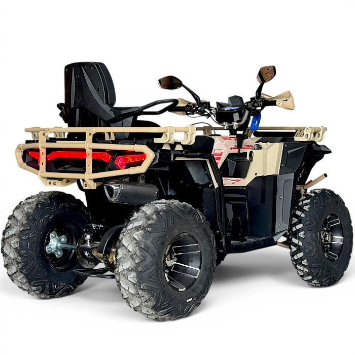Мощно Бензиново atv bullmax fury 250cc (Автоматик, 7500rpm), червен цвят