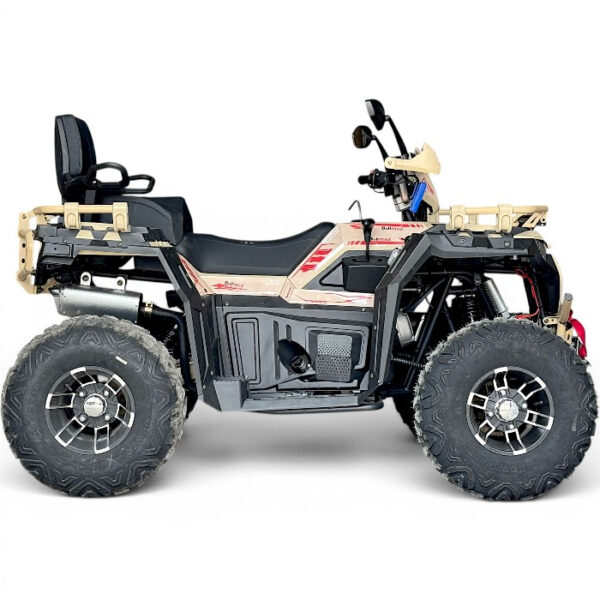 Мощно Бензиново atv bullmax fury 250cc (Автоматик, 7500rpm), червен цвят