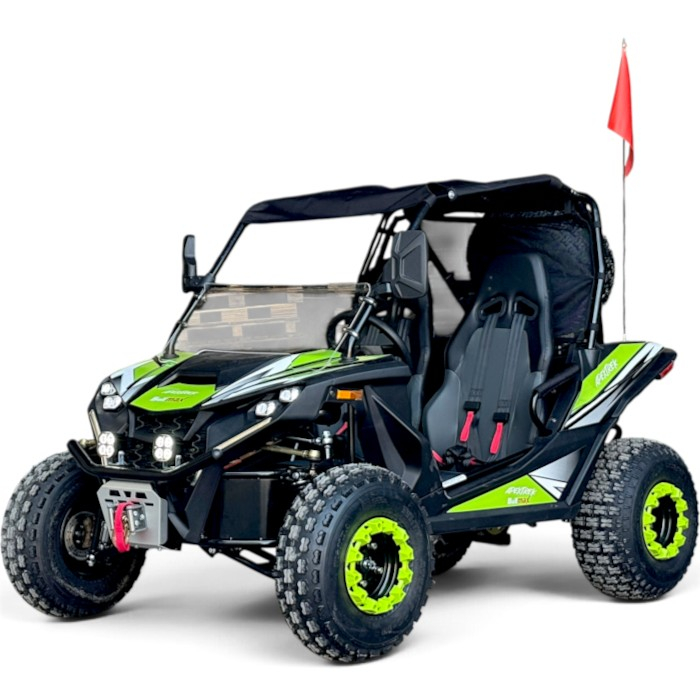 Двуместно бензиново offroad utv Бъги 200сс, Безплатен profi пакет