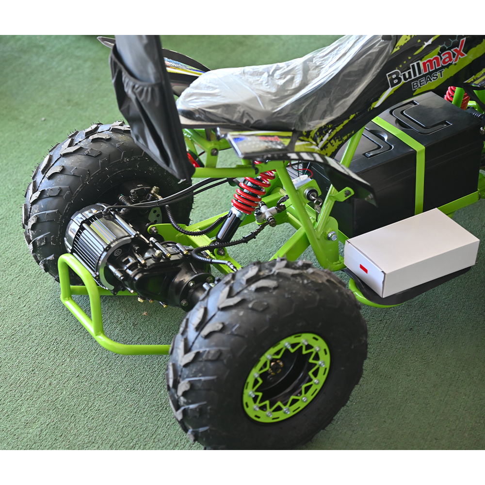 Юношеско електрическо atv 2000w, bullmax beast, родителски контрол, led, 40км/ч, 48v/20ah, червено (Копие)