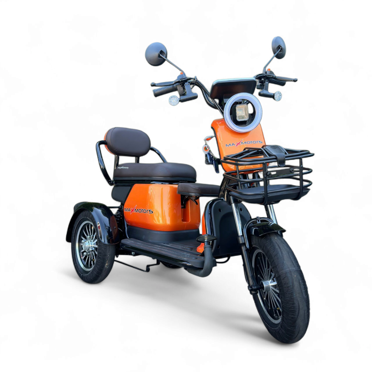 Електрическа триколка max motors grand pudding 2000w, 60v/25ah, сивa (Копие)