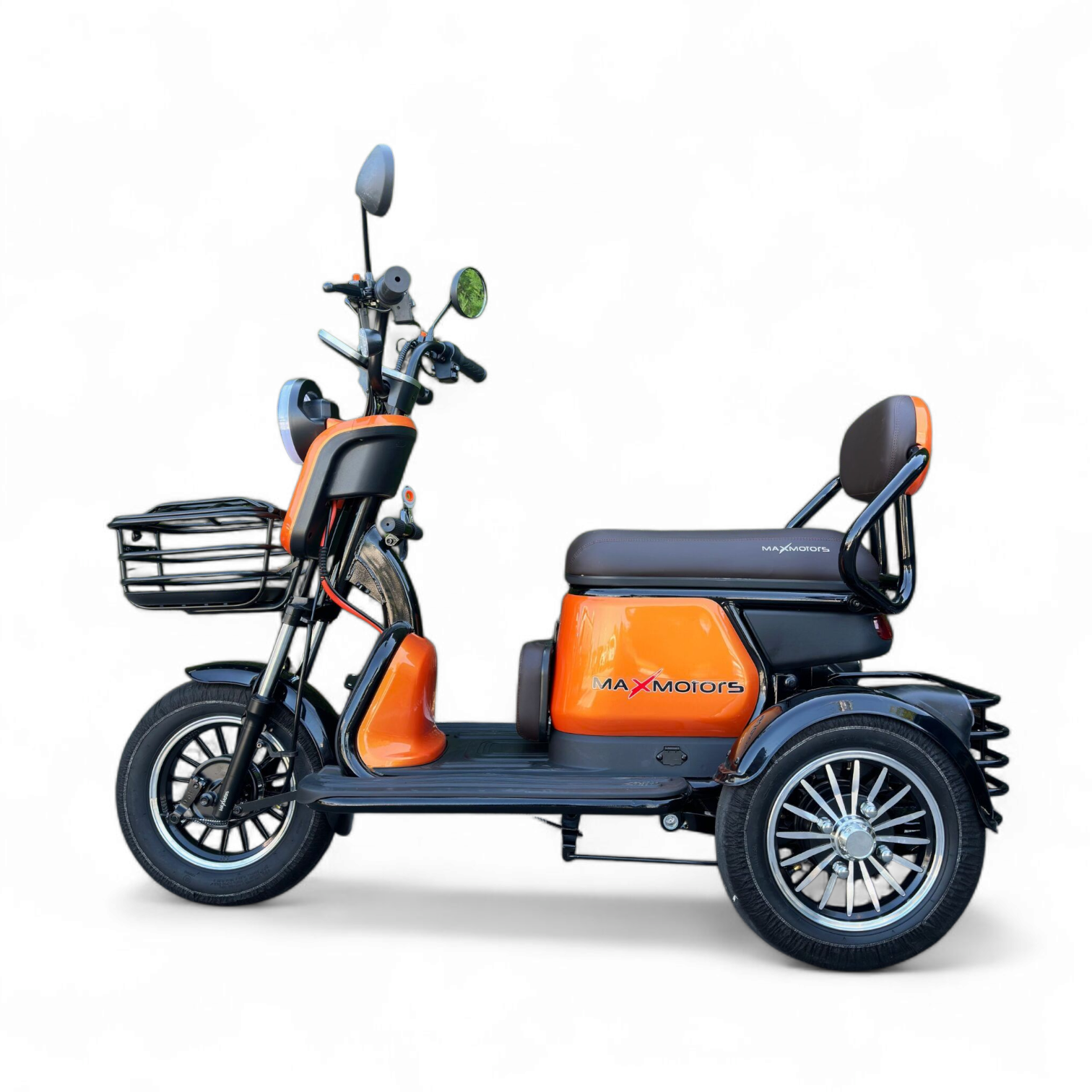 Електрическа триколка max motors grand pudding 2000w, 60v/25ah, сивa (Копие)