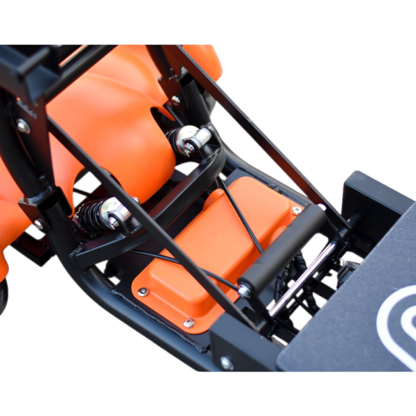 Олекотена сгъваема електрическа четириколка 750w, с литиевa батерия, 10ah, max motors