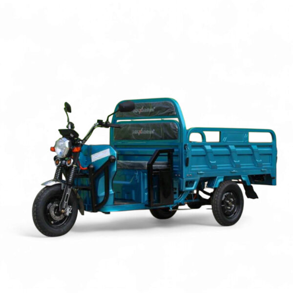 Товарна електрическа триколка heavy cargo 2000w, 600кг, max motors