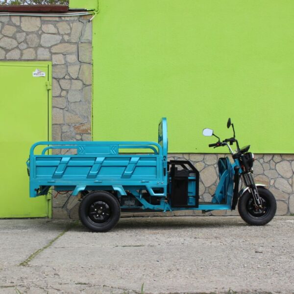 Товарна електрическа триколка heavy cargo 2000w, 600кг, max motors
