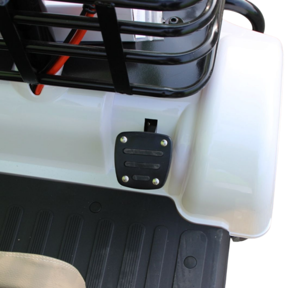 Триместна електрическа четириколка maxmotors a9, 1500w, 48v/20ah, бяла
