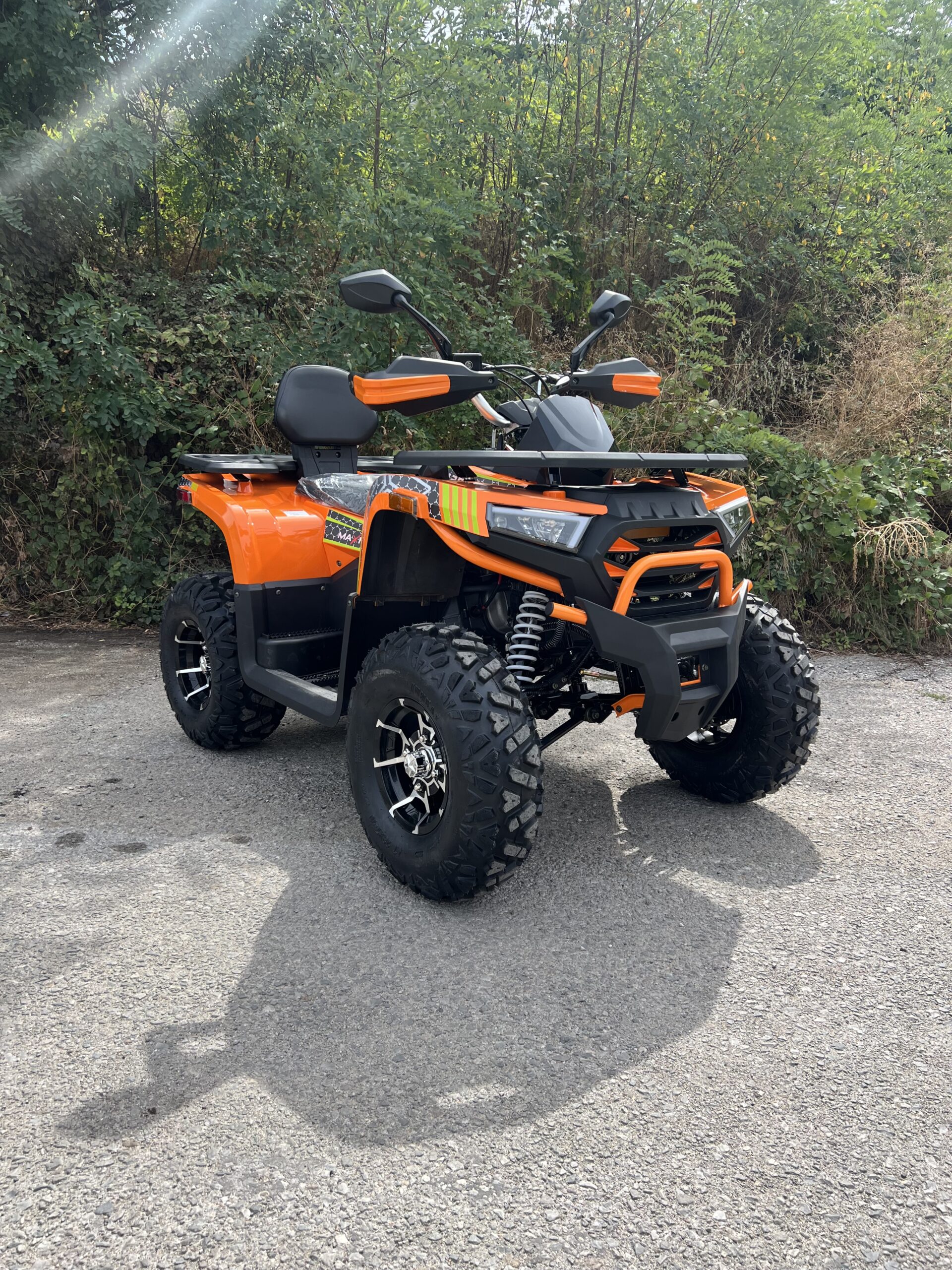 Бензиново atv 250cc, автомат, сертификат за регистрация, max motors titan