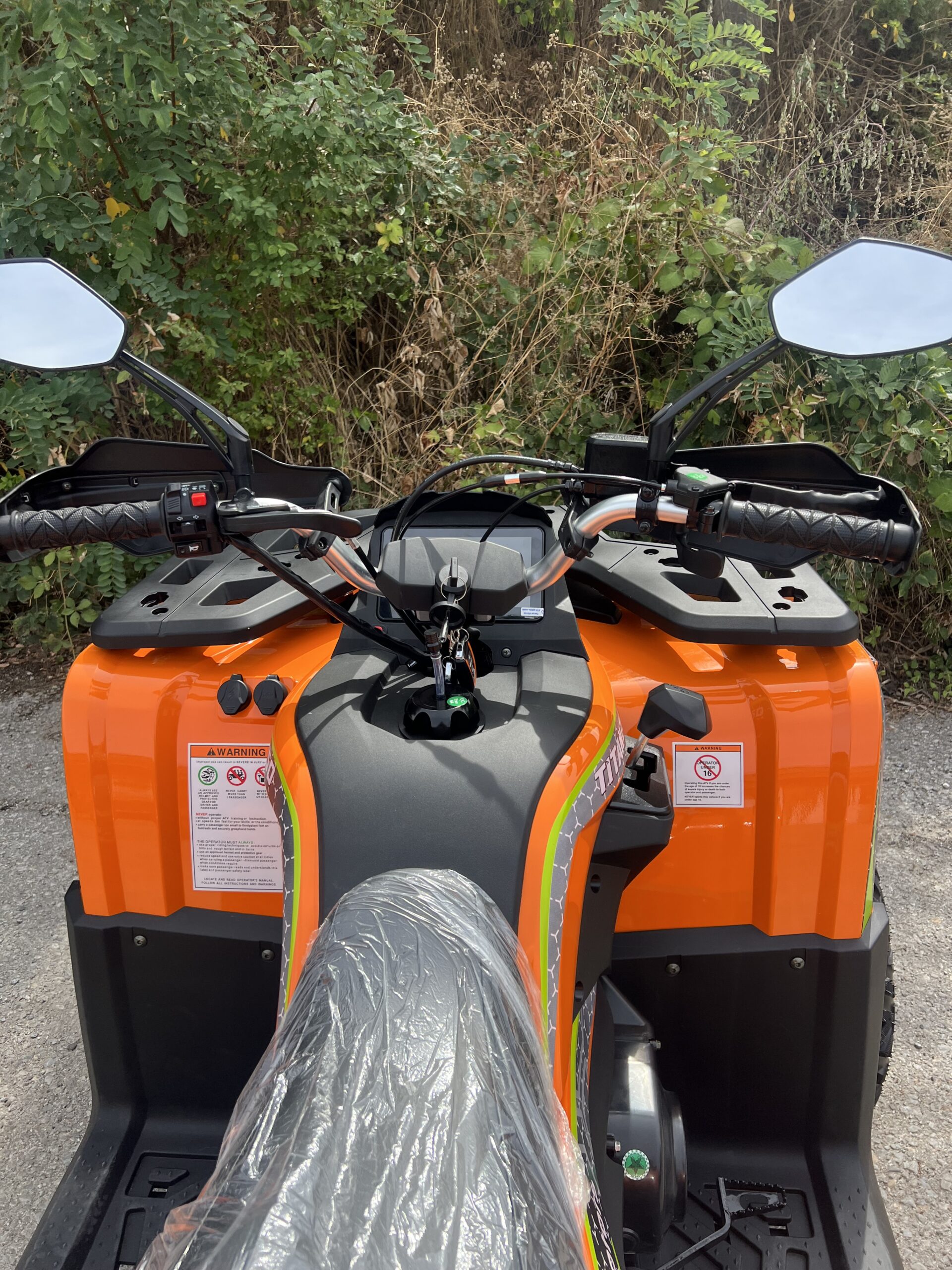 Бензиново atv 250cc, автомат, сертификат за регистрация, max motors titan