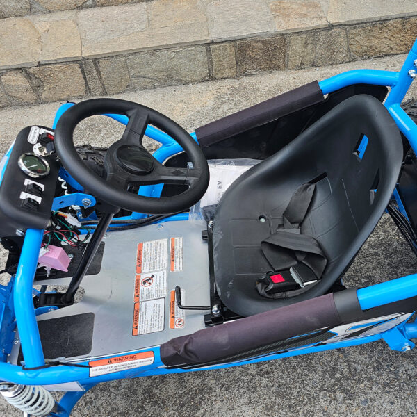 Електрическо детско Бъги utv apex1 1200w, Безплатен ъпгрейд на батериите, родителски контрол, синьо