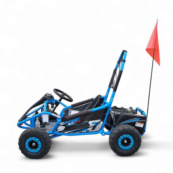 Електрическо детско Бъги utv apex1 1200w, Безплатен ъпгрейд на батериите, родителски контрол, синьо