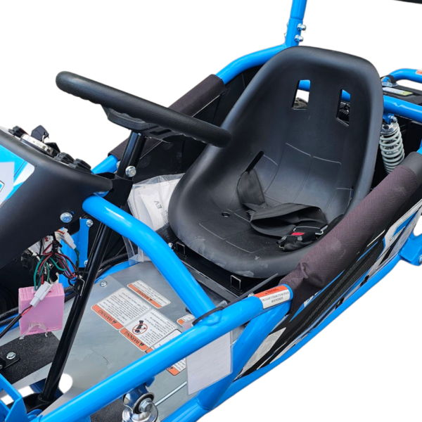 Електрическо детско Бъги utv apex1 1200w, Безплатен ъпгрейд на батериите, родителски контрол, синьо