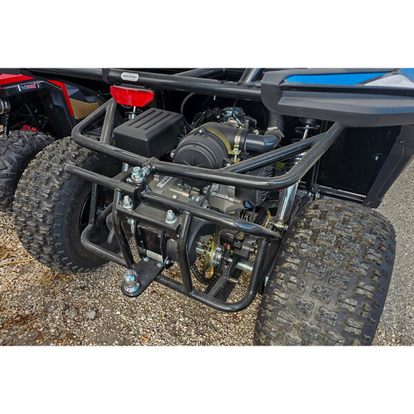 Двуместно бензиново offroad utv Бъги 200сс, apextrek, с включен безплатен profi пакет, синьо