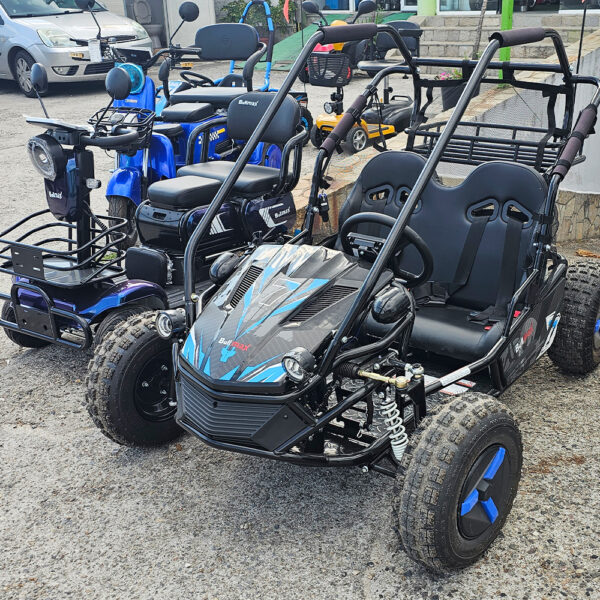 Двуместно електрическо utv Бъги apex 5 4000w, Ъпгрейд на батериите 60v/20ah, зелено (Копие)