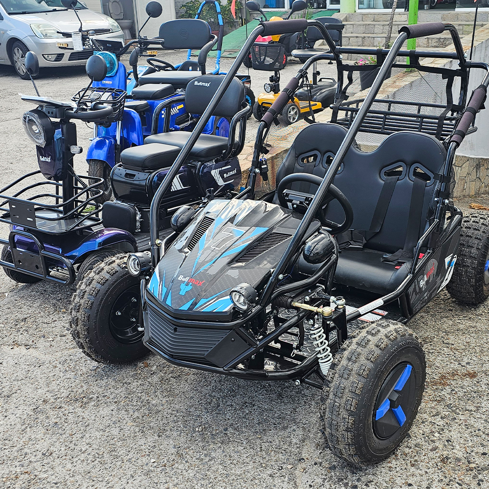 Двуместно електрическо utv Бъги apex 5 4000w, Ъпгрейд на батериите 60v/20ah, зелено (Копие)