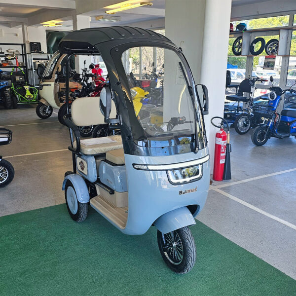 Електрическа триколка с покрив за възрастни c5 apolon, със сертификат (2000w max, 60v/20ah)
